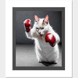 The Boxer Cat Posters and Art